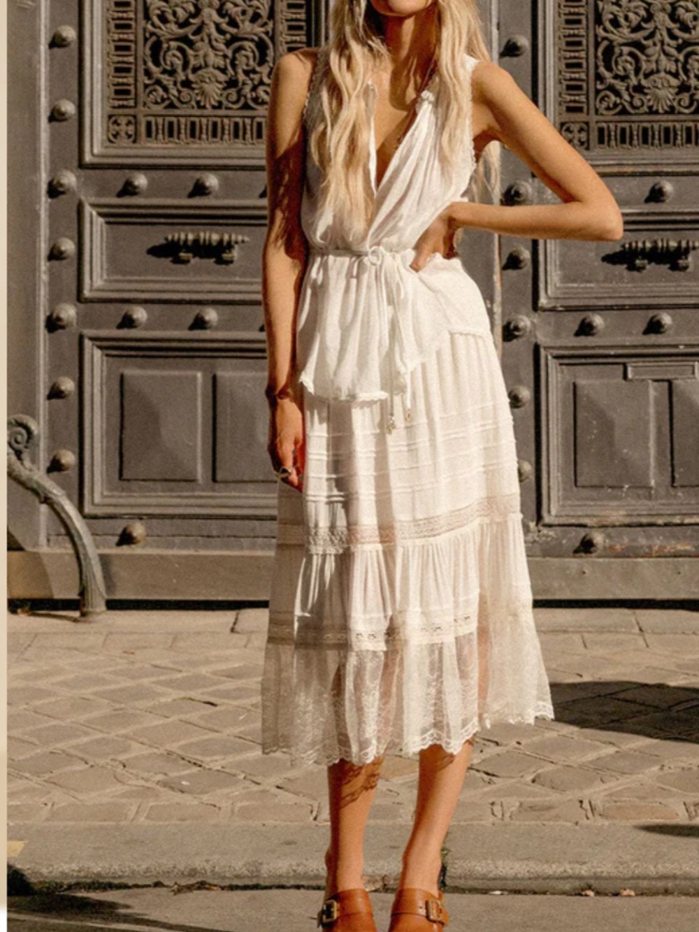 New With Tags Spell And The Gypsy Teodora Lace Midi Skirt